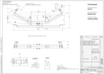 КМП-ЖЦГ120-159-30.00.000.СБ Роликоопора центрирующая В=1200 30град